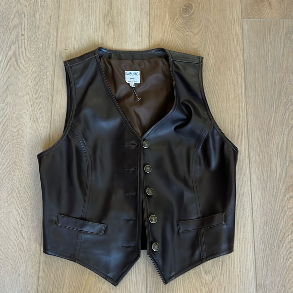 Moschino Moto vest- made in Italy